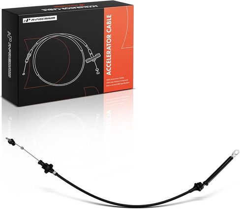 كابل A-Premium 22.75 بوصة Carburator Accelerator متوافق مع شيفروليه ماليبو، إل كامينو، مونتي كارلو وبويك ريجال، سينشري، إليكترا وأولدزموبيل 98 وبونتياك بونفيل وجي إم سي كاباليرو in Kuwait