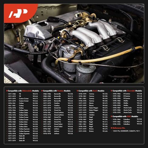كابل A-Premium 22.75 بوصة Carburator Accelerator متوافق مع شيفروليه ماليبو، إل كامينو، مونتي كارلو وبويك ريجال، سينشري، إليكترا وأولدزموبيل 98 وبونتياك بونفيل وجي إم سي كاباليرو in Kuwait