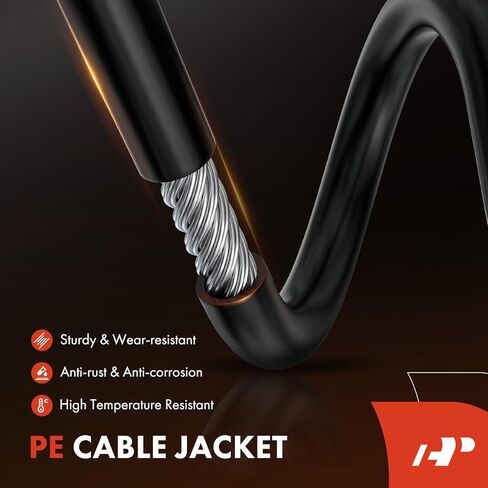 كابل تسريع المكربن ​​A-Premium 31.34 بوصة متوافق مع شيفروليه S10/S10 Blazer 1988-1991 وGMC S15 1988-1990، S15 Jimmy 1988-1991، Sonoma Syclone 1991 وOldsmobile Bravada 1991، 2.5L 4.3L in Kuwait