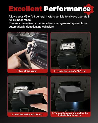 AFM Disabler RA003 Compatible with Silverado Tahoe Avalanche Sierra Yukon Cadillac Escalade in Saudi Arabia