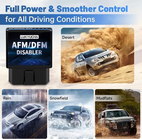 AFM Disabler 5.3 Silverado، جهاز تعطيل إدارة الوقود النشط AFM/DFM، DOD حذف تعطيل متوافق مع GM V6 V8 (Chevy GMC Sierra Yukon Cadillac Escalade) 2010-2018 4.3L 5.3L 6.0L 6.2L in Kuwait