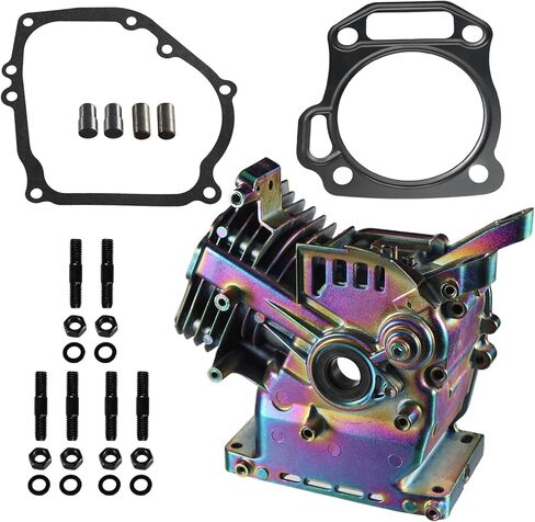 علبة المرافق 212cc غير هيمي 70 مم مع جوانات وغطاء جانبي ترصيع لمحرك Predator 212cc غير هيمي، كتلة محرك صغيرة للدراجة الصغيرة in Kuwait