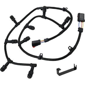 Glow Plug Harness Kit Compatible with Powerstroke 6.0L Glow Plug Harness Ford F250 F350 F450 Super Duty 2004-2010, Replace OEM 5C3Z-12A690-A & 4C2Z-12A690-AB in Saudi Arabia