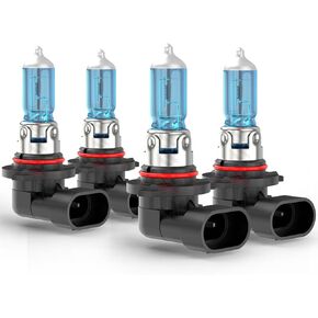 Fit For Nissan Maxima (2004 2005 2006 2007) Replacement Halogen Bulbs, 9012 HIR2 High Low Beam Light Bulbs Kit, 300% Brightness 6000K White Super Bright, 1:1 Upgrade Mini Size, Plug and Play, 4 PCS in Saudi Arabia