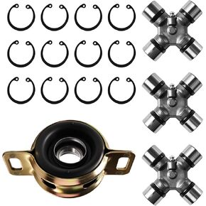Drive Shaft Center Support Bearing and U-Joints Set 37230-0K040, 5-213X Drive Shaft Intermediate Support Bearing Compatible with Toyota Tacoma 2WD 4WD 2005-2015 in Kuwait