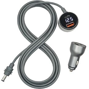 3 in 1 Starlink Mini Cable,Starlink Mini Car Charger DC Power Cable+ Cigarette Lighter Adapter,12V-48V Cigarette Lighter Adapter Stable Cable Dual PD 45W + USB A 30W Ports for Cars, Trucks, RVs,Boats in Saudi Arabia