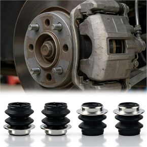 4PCS Brake Caliper Slide Pin Bushing,Silicone Bushing for Brake Caliper Pins OEM 19203508 Compatible with Chevrolet,Durable Brakes Hardware Kit for Front Disc Brakes Calipers in Kuwait