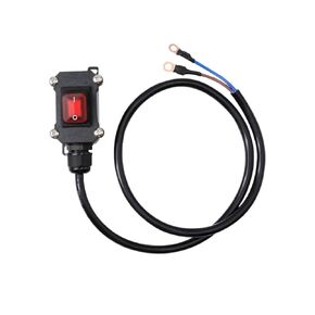Motorcycle Kill Switch 30cm 50cm 100cm 12V 24V Waterproof Power Disconnect Switch(30cm) in Kuwait