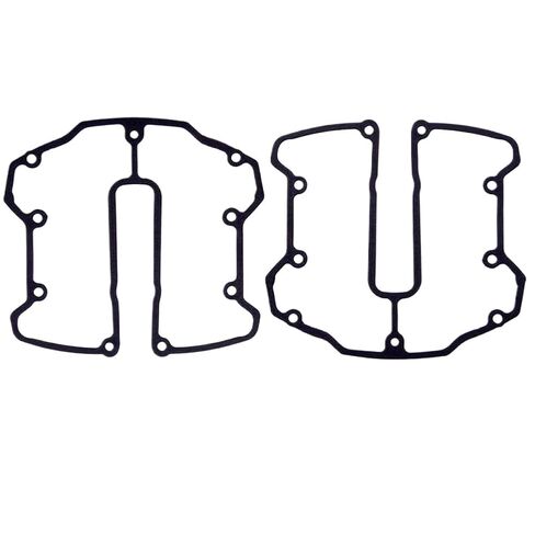 Motorcycle Rocker Box Gasket Kit Compatible with Fat Road King FLTRT King Touring FLHR Softail Breakout FXBR M-8 Touring Electra FLHT in Kuwait