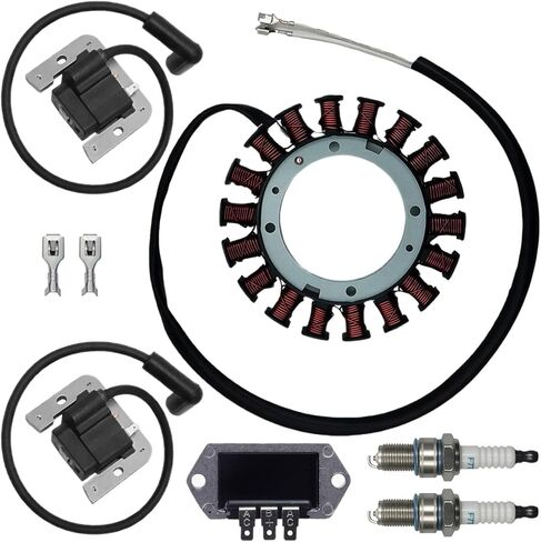 237878-S Stator Kit 15/20 AMP for Kohler 7000 Series Engine KT715 KT725 KT730 KT735 KT740 KT745 ZT730 ZT740 with Ignition Coil Module and Spark Plugs in Kuwait