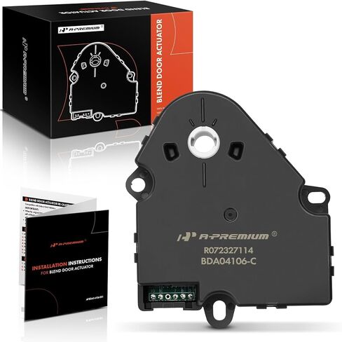 مشغل باب مزيج HVAC من A-Premium متوافق مع مركبات Buick وChevy وCadillac وGMC وHummer وIsuzu وOlds & Pontiac - 1994-2014 - Silverado وSierra والمزيد - يستبدل 89018365، 52402588 in Kuwait