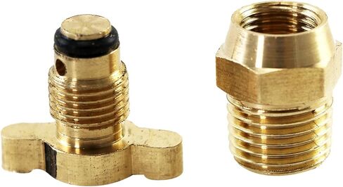مشعاع ألومنيوم نمط عالمي الموضوع النحاس بيتكوك قابس التصريف NPT 1/4" in Kuwait