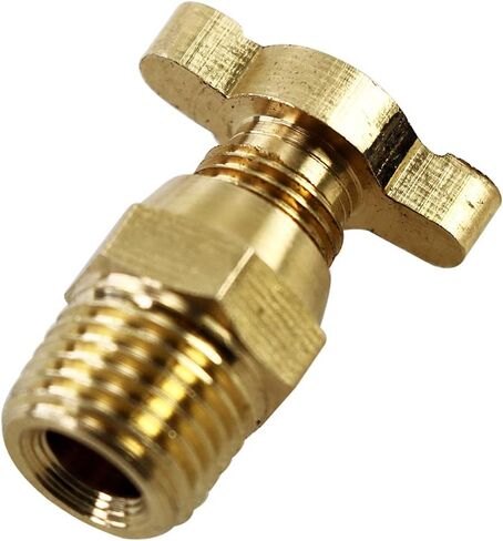 مشعاع ألومنيوم نمط عالمي الموضوع النحاس بيتكوك قابس التصريف NPT 1/4" in Kuwait