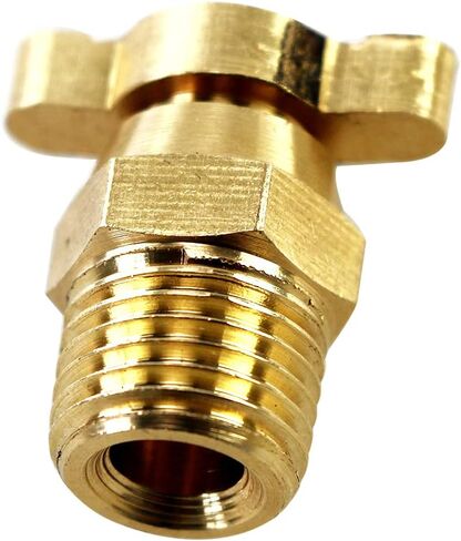 مشعاع ألومنيوم نمط عالمي الموضوع النحاس بيتكوك قابس التصريف NPT 1/4" in Kuwait