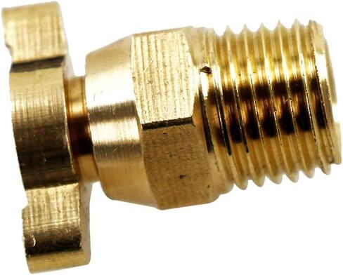 مشعاع ألومنيوم نمط عالمي الموضوع النحاس بيتكوك قابس التصريف NPT 1/4" in Kuwait