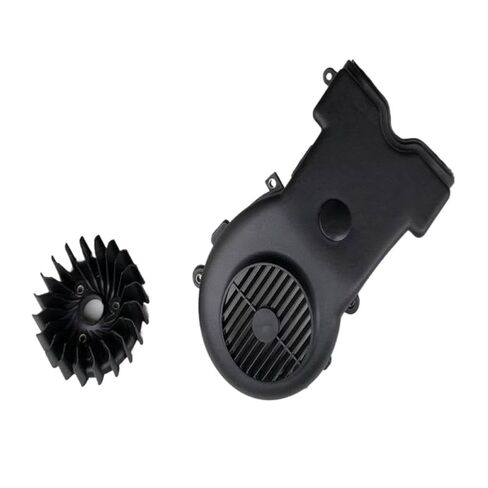 غطاء مروحة تبريد محرك سكوتر الدراجة النارية متوافق مع AN125 an 125 150 HS125T QS150T HJ125T-7 an 125CC in Kuwait