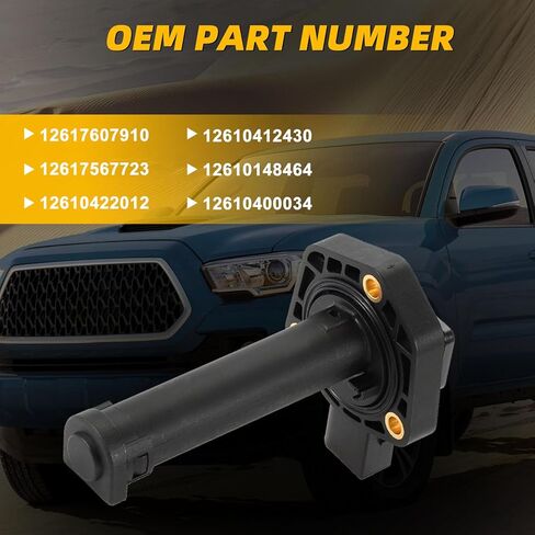 12617607910 Engine Oil Level Sensor Compatible with BMW 128i 323i 325i 328i 335i 528i 530i 535i GT xDrive 550i 640i 650i 740i 745i 750i 760i 760Li M3 M5 M6 X1X3 X5 Z4,12617567723 12610412430 in Kuwait