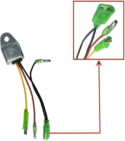 3-Wire Low Oil Alert Sensor with 4-Plug Replacement for Predator Gas Generators – Fits Surge 4000W (212cc), 4375W (212cc), 6500W (301cc/420cc), 8750W (420cc), 9000W (420cc) Not for Inverter Models in Kuwait