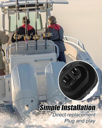 858535 مستشعر درجة الحرارة مناسب للزئبق 30HP 40HP 50HP 60HP 4-السكتة الدماغية محرك القارب الخارجي محرك استبدال 855967 889575 8M0214984 in Kuwait