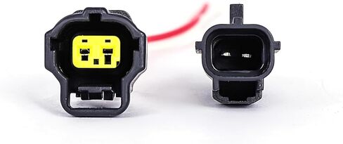 Mr Fix Intake Air Temperature Sensor with Connector Pigtail Harness Compatible for Chrysler 200 Dodge Avenger Dakota Journey Durango, small, Black, 56028364AA in Kuwait