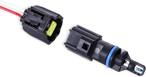 Mr Fix Intake Air Temperature Sensor with Connector Pigtail Harness Compatible for Chrysler 200 Dodge Avenger Dakota Journey Durango, small, Black, 56028364AA in Kuwait