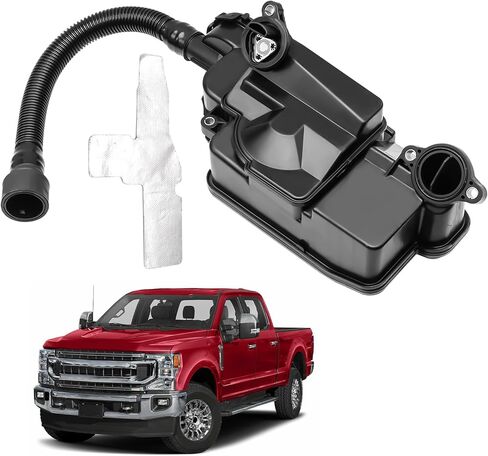 مجموعة فاصل زيت الهواء FC3Z6A785F متوافقة مع Ford 2017-2019 F-250 F-350 F-450 F-550 Super Duty 6.7L Powerstroke Diesel Crankcase Filter، PCV CCV Filter Oil Separator استبدال FC3Z-6A785-D in Kuwait