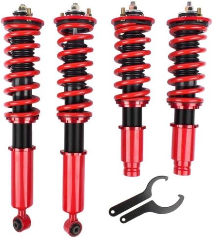 AP03 Adj Height Coilovers مجموعة تعليق الصدمات المتوافقة مع CR-V 1996-2001 RD1 RD3 FWD AWD in Kuwait