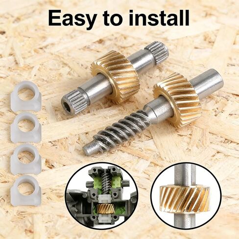 Convertible Top Latch Motor Gear Repair Kit for BMW E36 E46 E64 323Ci 325Ci 330Ci 645Ci 650i M3 M6,2.5L 3.0L 3.2L 4.4L 4.8L 5.0L 67618370816, Metal, 2-Piece in Kuwait