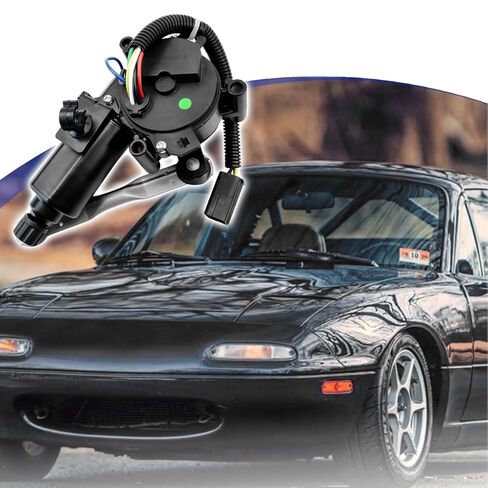 NA01-51-SAX Passenger Right NA Headlight Motor Compatible with Mazda Miata 1990 1991 1992 1993 1994 1995 1996 1997 NA0151SAX in Kuwait