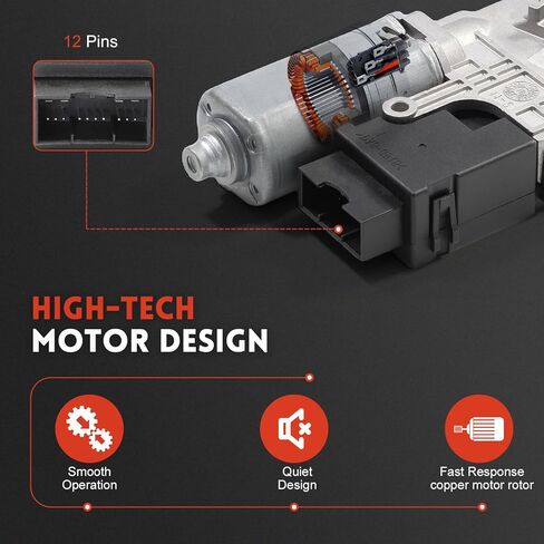 GlobalPrince Sunroof Moon Roof Motor 2-PCS Set Compatible with Ford Explorer 2011-2017 Sport Utility, Left and Right, Replace# BB5Z15790A BB5Z15790D BB5Z-15790-A BB5Z-15790-D MM1147 MM-1038 in Kuwait