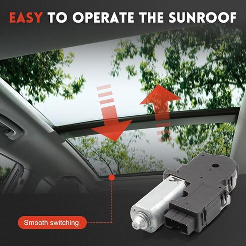 GlobalPrince Sunroof Moon Roof Motor 2-PCS Set Compatible with Ford Explorer 2011-2017 Sport Utility, Left and Right, Replace# BB5Z15790A BB5Z15790D BB5Z-15790-A BB5Z-15790-D MM1147 MM-1038 in Kuwait
