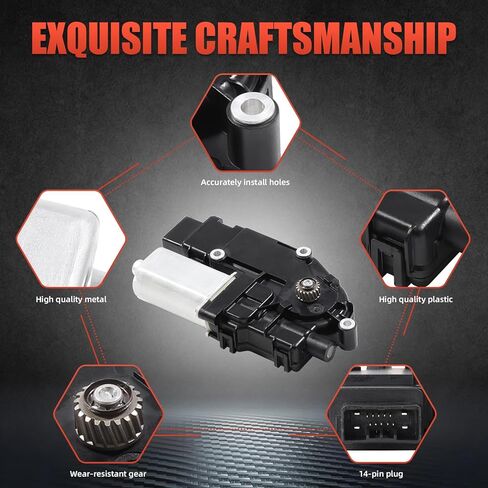 مجموعة محرك فتحة سقف القمر متوافقة مع 2012-2015 Honda Civic، 2012-2016 CR-V، استبدال # 70450-TR0-A01، 70450TR0A01 in Kuwait