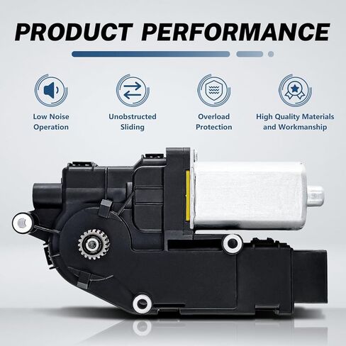 KELOKE Sunroof Moonroof Motor Compatible with Honda Accord EX EX-L Sedan Coupe 2-Door/4-Door 2008-2012, with 14-Pin Plug, Replace # 70450-TA0-A01 70450-TA0-A02 in Kuwait