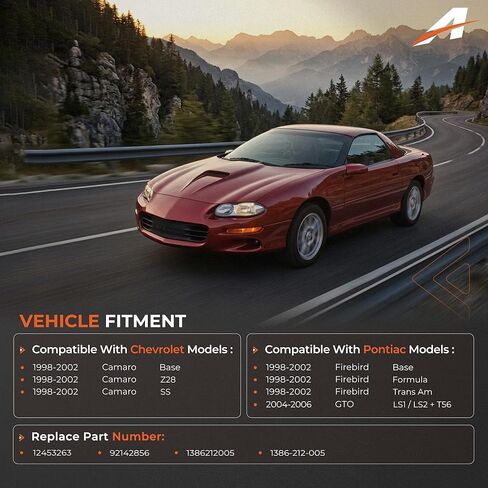 T56 غطاء قابض من الألومنيوم متوافق مع 1998-2002 Chevy Camaro & Pontiac Firebird، 2004-2006 Pontiac GTO، LS1 LS2 LS3 LS6 LS-Series Engine، استبدال 12453263 1386-212-005 in Kuwait