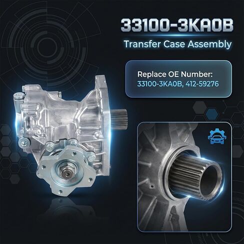 Upgraded Transfer Case Assembly 33100-3KA0B for 2013-2020 Nissan Murano Pathfinder 3.5L, for Infiniti QX60 2014-2019, Replaces 412-59276 in Kuwait