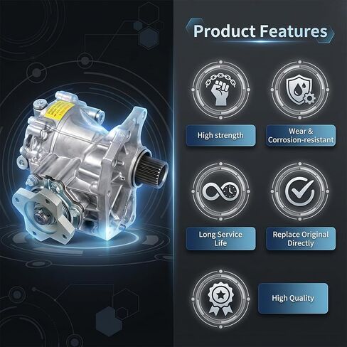 Upgraded Transfer Case Assembly 33100-3KA0B for 2013-2020 Nissan Murano Pathfinder 3.5L, for Infiniti QX60 2014-2019, Replaces 412-59276 in Kuwait