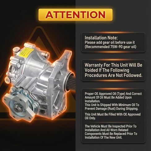Upgraded Transfer Case Assembly 33100-3KA0B for 2013-2020 Nissan Murano Pathfinder 3.5L, for Infiniti QX60 2014-2019, Replaces 412-59276 in Kuwait