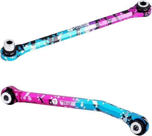 10PCS Splash Anodizing Aluminum High Clearance Chassis Links and Steering Links Set for HPI Venture18 Upgrade in Kuwait