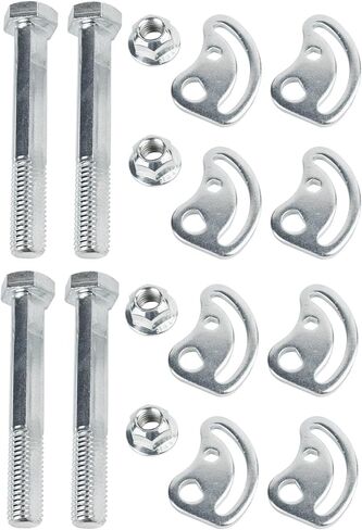 مجموعة Camber Bolt متوافقة مع Chevy GMC Cadillac 1999-2023 Silverado Sierra 1500 2500 3500 Escalade Colorado Avalanche Tahoe Yukon، كاميرات محاذاة الذراع الأمامية، 4 قطع Cam Bolt ± 1.5 درجة in Kuwait