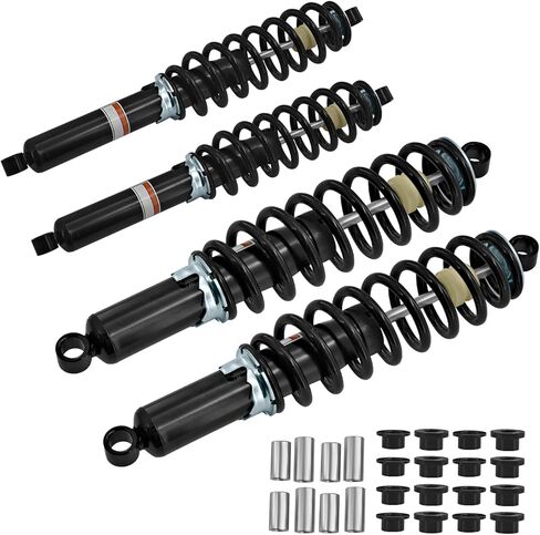 7043755 7043753 4PCS Front Rear Shock Struts Absorbers Kit compatible with Polaris Ranger 570 Full-Size 2015, Crew 570 Full-Size 2015-2016, XP 900 2013-2019, Crew 900 2014-2019, Crew XP 1000 2017-2018 in Kuwait
