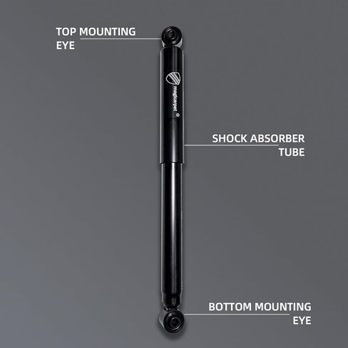 Rear Shock Absorbers Pair for Chevy Silverado 1500 & GMC Sierra 1500 (1999–2007, Classic), AWD/4WD, Excludes Z71 & Electronic Suspension in Saudi Arabia