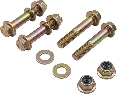 مجموعة مسامير سفلية للصدمات الأمامية من YunGlee متوافقة مع Toyota 4Runner 1996-2021، FJ Cruiser 2007-2014، Lexus GX460 GX470 - أجهزة استبدال التعليق المطلية بالزنك الأصفر من الفئة 10.9 (قطعتان) in Kuwait