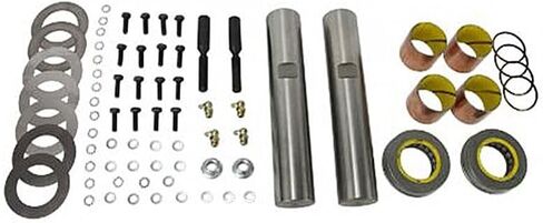 Mytee Products King Pin Kit - النوع 1 16000 LB مجموعة إصلاح توجيه المحور الأمامي الكاملة لنماذج المحور EFA-20F4 22T2 22T5 24T2 & 24T5 تحل محل 1008500 20-2670 300-267 811525 8633B R200250 in Kuwait