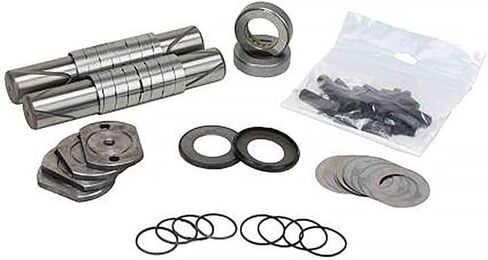 Mytee Products King Pin Kit - Complete Front Axle Steering Repair Set for Dana/Eaton EFA-18F3 EFA-20F4 EFA-22T2 EFA-22T5 EFA-24T2 & EFA-24T5 Axle Models Replaces F265842 K591 K617 R200250 in Kuwait