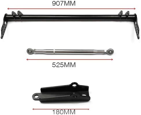 طقم شريط ربط ذراع التحكم في الجر الأمامي مناسب لـ 1992-1995 Honda Civic 5th EG, EH, EJ1/2; 1996-2000 6th EK3 / 4/5 / 9, EJ6 / 7/8 / 9, EM1; 1993-1997 ديل سول؛ 1994-2001 انتيجرا دي سي in Kuwait