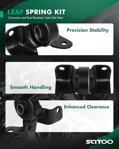 SCITOO Torsion Bar Mount Kit 1999-2007 لسيارة Chevy Silverado لـ GMC Sierra 1500 2500 1500HD 2500HD شاحنة بيك اب 4WD 4x4 أوراق الربيع ملحق تعليق قوس استبدال 905506 in Kuwait