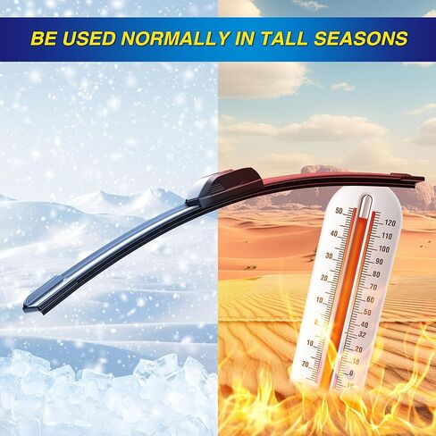 5 PLUS® Silicone Windshield Wipers Replacement for NISSAN Rogue 2014-2023 Pathfinder 2013-2020 Wiper Blades(3 PCS),Automotive Replacement Windshield Wiper Blades-26"/17"/12" in Kuwait