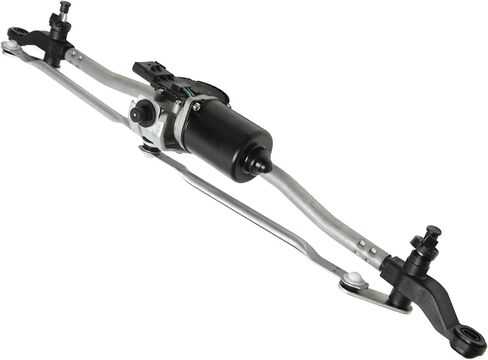 Front Windshield Wiper Motor and Linkage Assembly Replacement by AA Ignition - Compatible with Jeep - 2007-2018 Wrangler, 2018 Wrangler JK - Replaces 55077859AB, 55077859AD, 55077859AC, 602-105AS in Kuwait