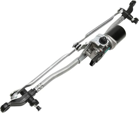Front Windshield Wiper Motor and Linkage Assembly Replacement by AA Ignition - Compatible with Jeep - 2007-2018 Wrangler, 2018 Wrangler JK - Replaces 55077859AB, 55077859AD, 55077859AC, 602-105AS in Kuwait