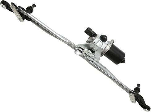 Front Windshield Wiper Motor and Linkage Assembly Replacement by AA Ignition - Compatible with Jeep - 2007-2018 Wrangler, 2018 Wrangler JK - Replaces 55077859AB, 55077859AD, 55077859AC, 602-105AS in Kuwait